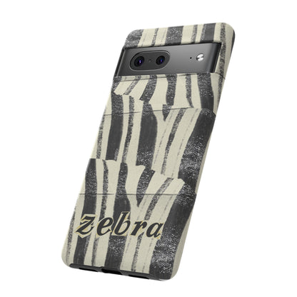 Zebra Phonecase For Ehlers Danlos (EDS), Rare Diagnosis, Primary Immune Deficiency ,Awareness