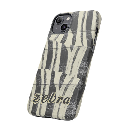 Zebra Phonecase For Ehlers Danlos (EDS), Rare Diagnosis, Primary Immune Deficiency ,Awareness