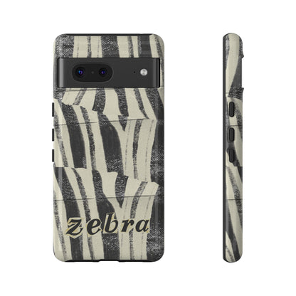 Zebra Phonecase For Ehlers Danlos (EDS), Rare Diagnosis, Primary Immune Deficiency ,Awareness