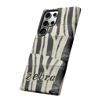 Zebra Phonecase For Ehlers Danlos (EDS), Rare Diagnosis, Primary Immune Deficiency ,Awareness