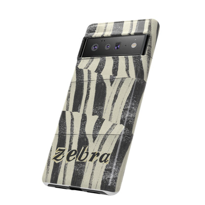 Zebra Phonecase For Ehlers Danlos (EDS), Rare Diagnosis, Primary Immune Deficiency ,Awareness