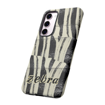 Zebra Phonecase For Ehlers Danlos (EDS), Rare Diagnosis, Primary Immune Deficiency ,Awareness