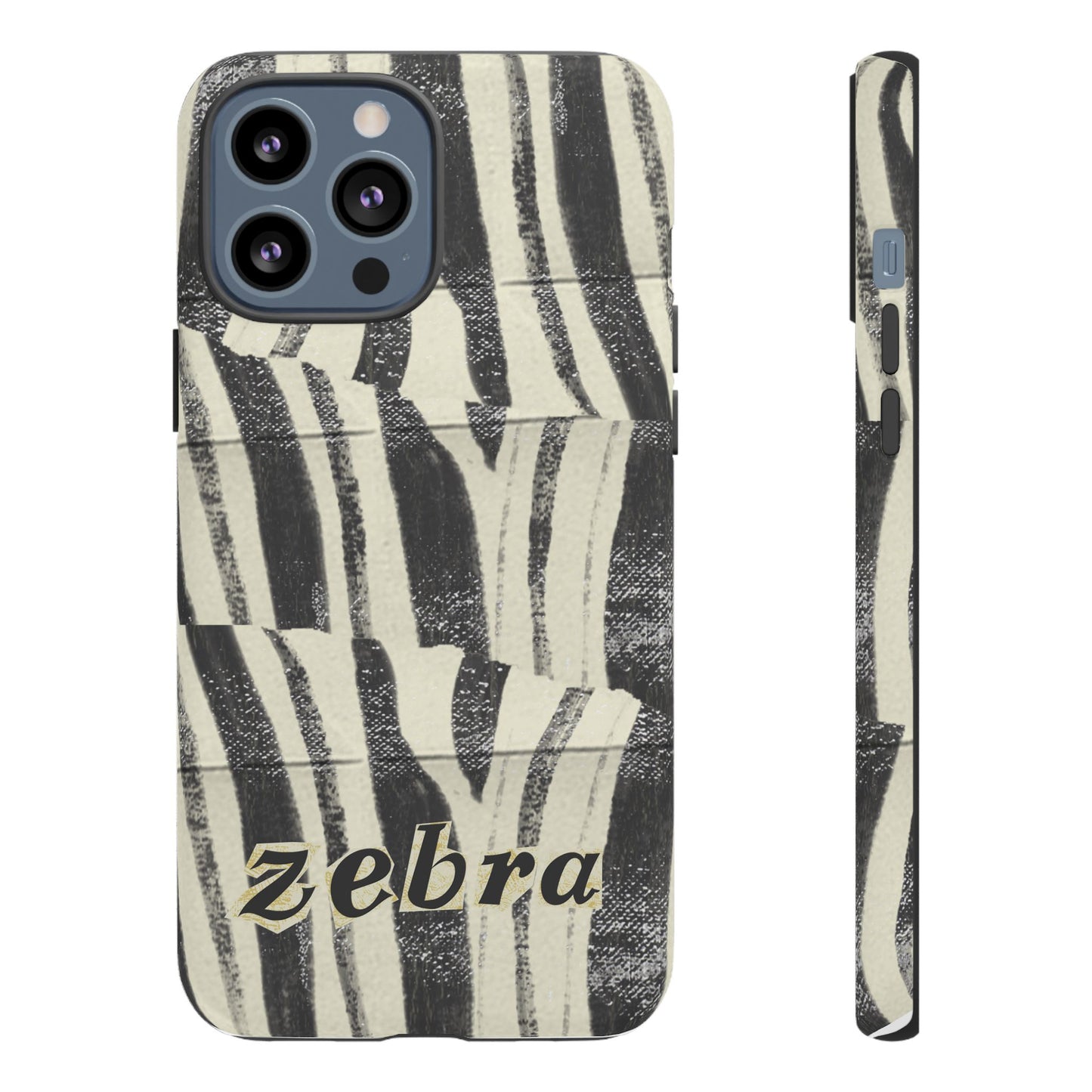 Zebra Phonecase For Ehlers Danlos (EDS), Rare Diagnosis, Primary Immune Deficiency ,Awareness