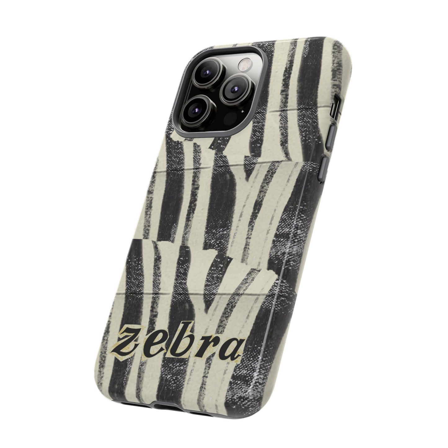 Zebra Phonecase For Ehlers Danlos (EDS), Rare Diagnosis, Primary Immune Deficiency ,Awareness