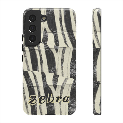 Zebra Phonecase For Ehlers Danlos (EDS), Rare Diagnosis, Primary Immune Deficiency ,Awareness