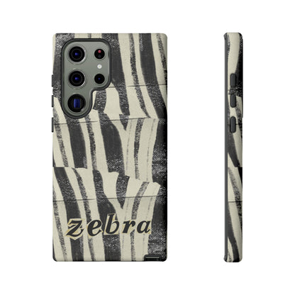 Zebra Phonecase For Ehlers Danlos (EDS), Rare Diagnosis, Primary Immune Deficiency ,Awareness