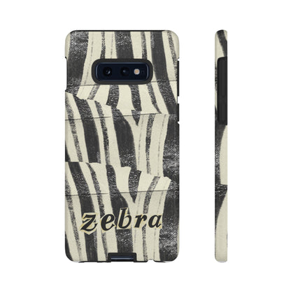 Zebra Phonecase For Ehlers Danlos (EDS), Rare Diagnosis, Primary Immune Deficiency ,Awareness