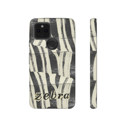 Zebra Phonecase For Ehlers Danlos (EDS), Rare Diagnosis, Primary Immune Deficiency ,Awareness