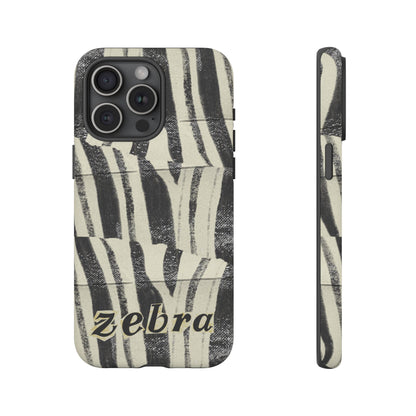 Zebra Phonecase For Ehlers Danlos (EDS), Rare Diagnosis, Primary Immune Deficiency ,Awareness