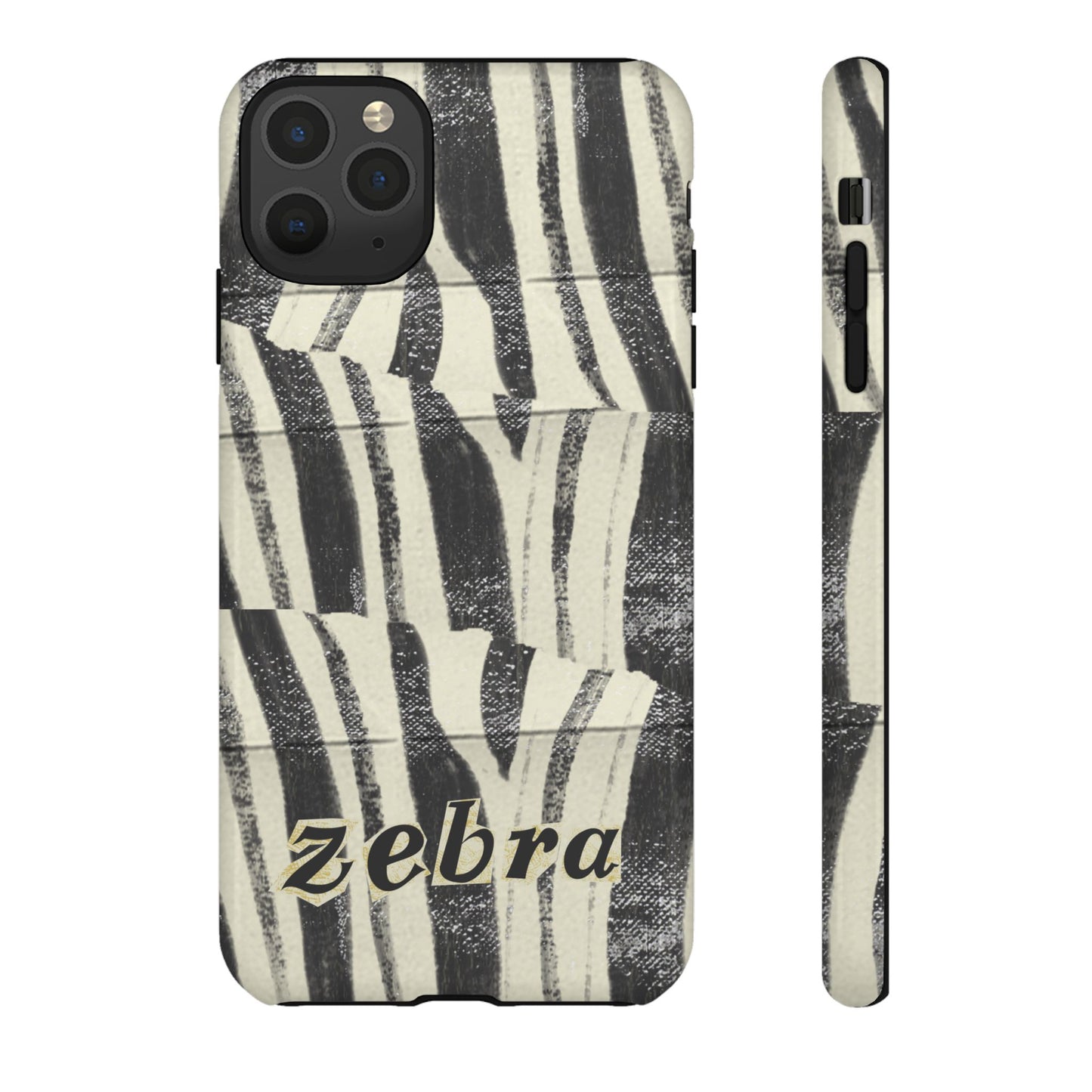 Zebra Phonecase For Ehlers Danlos (EDS), Rare Diagnosis, Primary Immune Deficiency ,Awareness