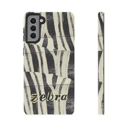 Zebra Phonecase For Ehlers Danlos (EDS), Rare Diagnosis, Primary Immune Deficiency ,Awareness