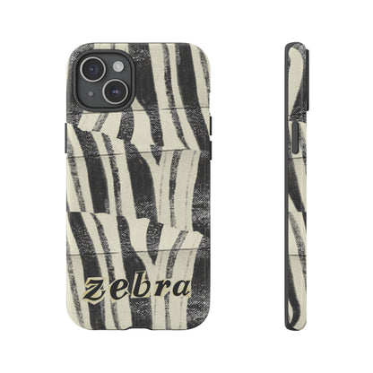 Zebra Phonecase For Ehlers Danlos (EDS), Rare Diagnosis, Primary Immune Deficiency ,Awareness