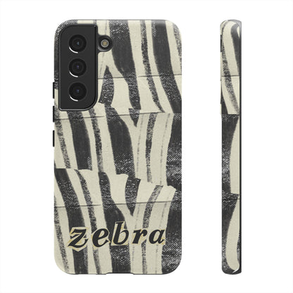 Zebra Phonecase For Ehlers Danlos (EDS), Rare Diagnosis, Primary Immune Deficiency ,Awareness