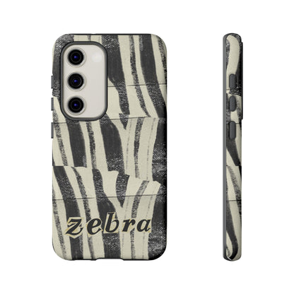 Zebra Phonecase For Ehlers Danlos (EDS), Rare Diagnosis, Primary Immune Deficiency ,Awareness