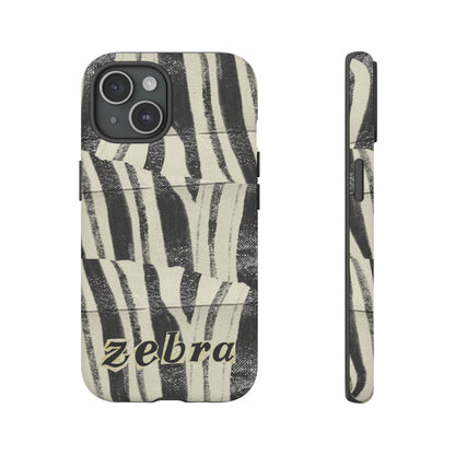 Zebra Phonecase For Ehlers Danlos (EDS), Rare Diagnosis, Primary Immune Deficiency ,Awareness